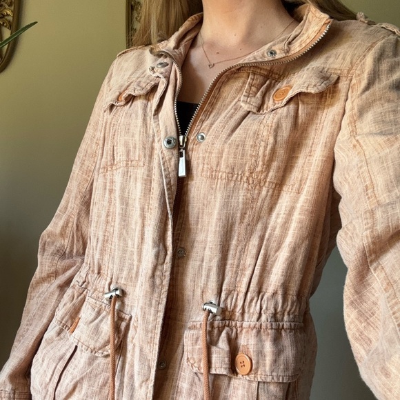 Joujou Linen Blend Lightweight Jacket - Picture 3 of 11